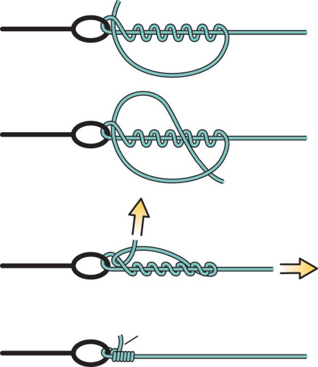 1 clinchknot fishing knots