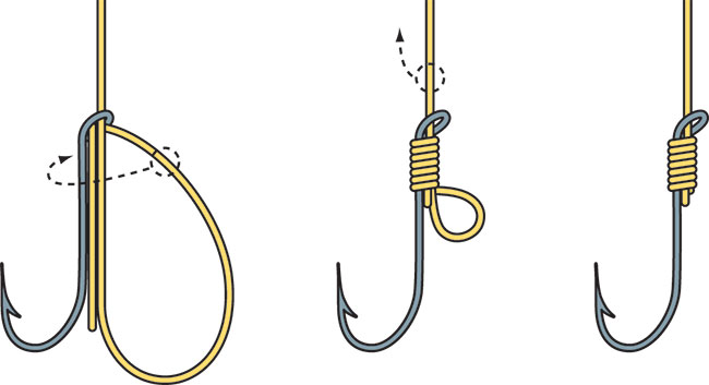 8 snelling fishing knots